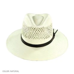 Stetson Digger Shantung Straw Outback Hat