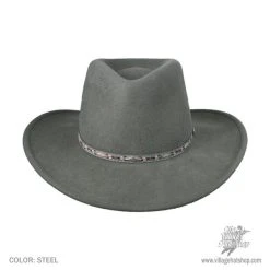 Stetson Elkhorn Crushable Wool Felt Western Hat