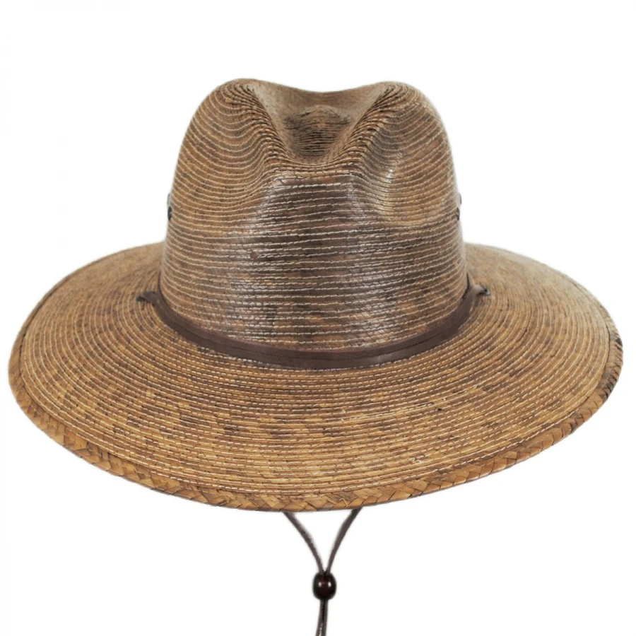 Stetson Rustic Palm Leaf Straw Hat 3 Stetson Rustic Palm Leaf Straw Hat