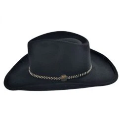 Alternative view of Stetson Rawhide Buffalo Fur Felt Western Hat
