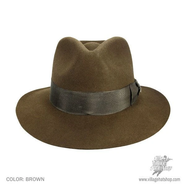Officially Licensed Wool Felt Fedora Hat 3 Officially Licensed Wool Felt Fedora Hat