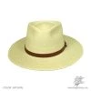 Teardrop Guatemalan Palm Leaf Straw Fedora Hat -Bailey Hat Shop 12614
