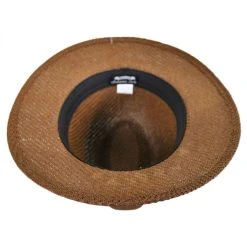 Panama Jack Ribbon Toyo Straw Safari Fedora Hat -Bailey Hat Shop 126637