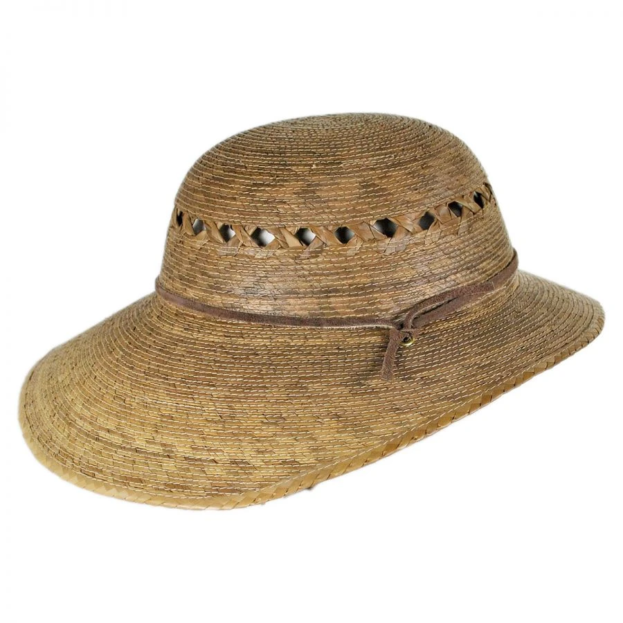 Laurel Lattice Palm Straw Facesaver Hat 4 Laurel Lattice Palm Straw Facesaver Hat - Image 2