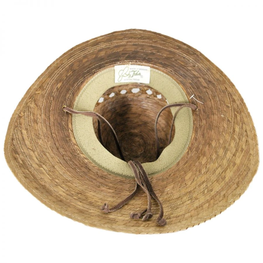 Laurel Lattice Palm Straw Facesaver Hat 5 Laurel Lattice Palm Straw Facesaver Hat - Image 3