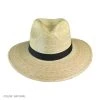 Explorer Palm Straw Safari Fedora Hat 2 Explorer Palm Straw Safari Fedora Hat -Bailey Hat Shop 13280