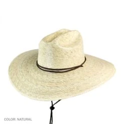 Bailey Hat Shop 17 Lifeguard Palm Straw Hat