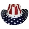 USA Flag Toyo Straw Western Hat