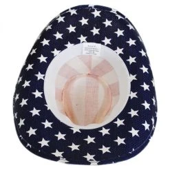 USA Flag Toyo Straw Western Hat -Bailey Hat Shop 147580
