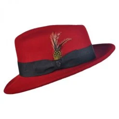 Pachuco Crushable Wool Felt Fedora Hat -Bailey Hat Shop 19280