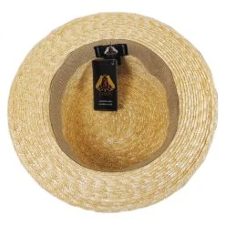 Black Band Wheat Straw Skimmer Hat 7 Black Band Wheat Straw Skimmer Hat -Bailey Hat Shop 194460