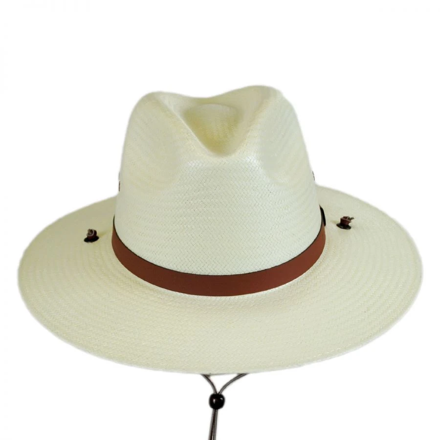Stetson Los Alamos Toyo Straw Chincord Western Hat 3 Stetson Los Alamos Toyo Straw Chincord Western Hat