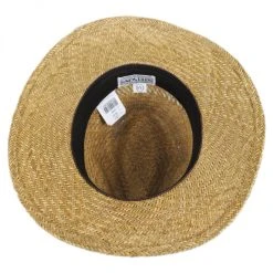 Stetson Childress Vent Seagrass Straw Safari Fedora Hat 7 Stetson Childress Vent Seagrass Straw Safari Fedora Hat -Bailey Hat Shop 194621