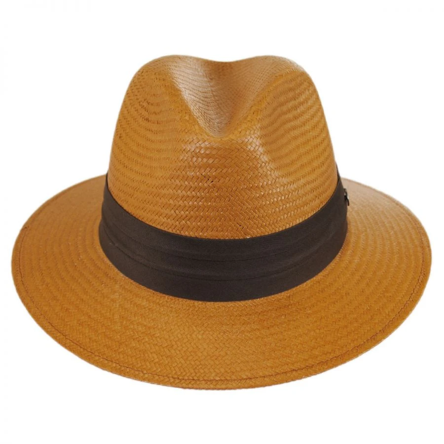 Augusta Toyo Straw Safari Fedora Hat 3 Augusta Toyo Straw Safari Fedora Hat