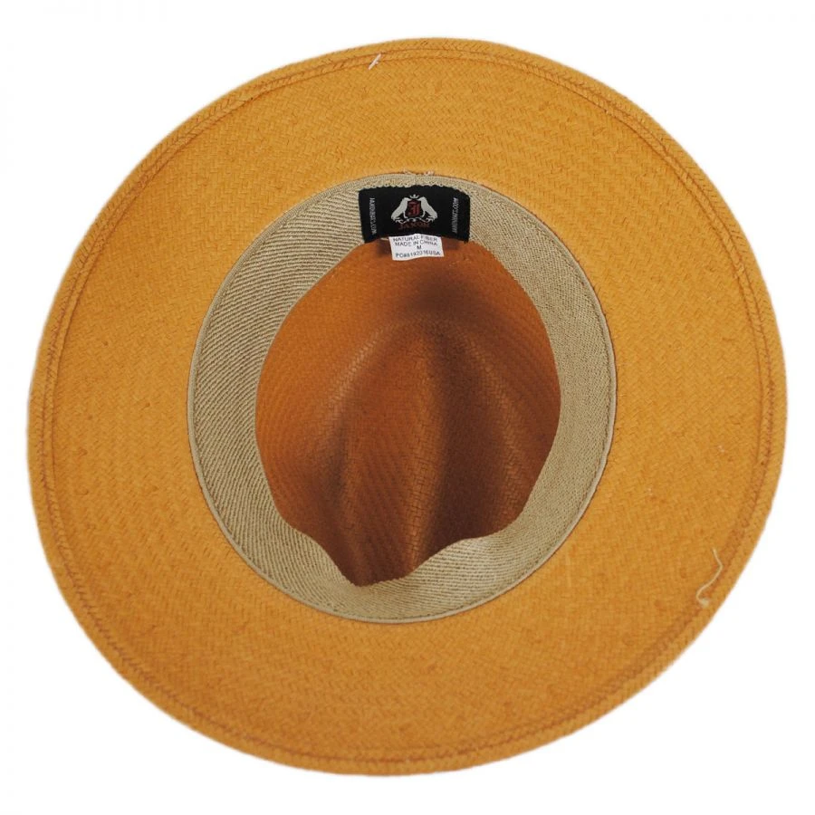 Augusta Toyo Straw Safari Fedora Hat 5 Augusta Toyo Straw Safari Fedora Hat - Image 3