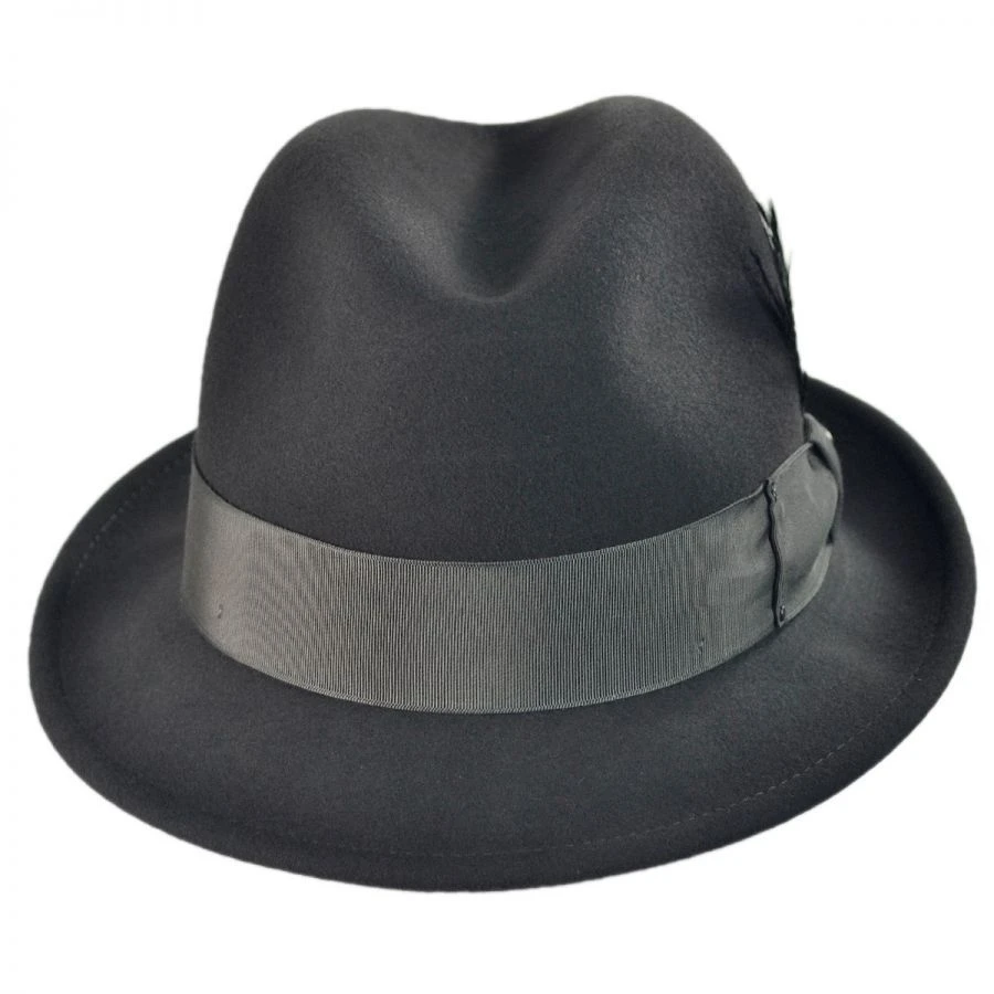 Bailey Tino Wool LiteFelt Trilby Fedora Hat 3 Bailey Tino Wool LiteFelt Trilby Fedora Hat