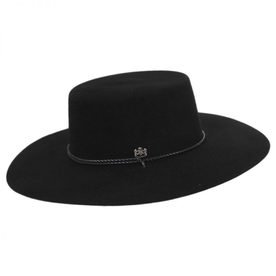 Vintage Couture Toledo Wool Felt Bolero Hat 4 Vintage Couture Toledo Wool Felt Bolero Hat - Image 2