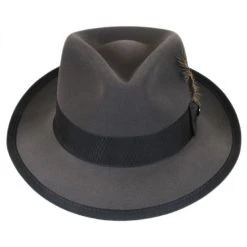 Stetson Whippet Fur Felt Fedora Hat