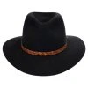 Banjo Patterson Fur Felt Aussie Hat -Bailey Hat Shop 254442