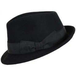 Teardrop Wool Felt Trilby Fedora Hat -Bailey Hat Shop 262292