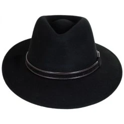 Hiker Wool Felt Safari Fedora Hat