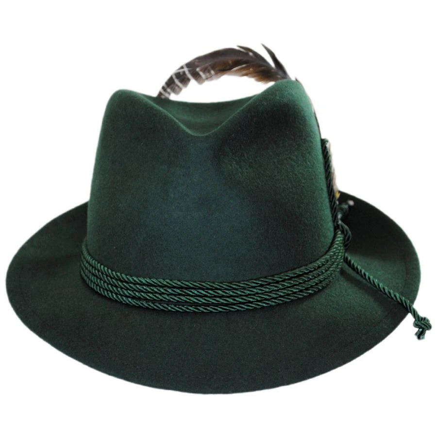 Made In The USA - Classics Wool Felt Bavarian Hat 3 Made In The USA - Classics Wool Felt Bavarian Hat