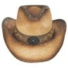 Wildflower Aged Straw Western Hat 1 Wildflower Aged Straw Western Hat -Bailey Hat Shop 281783
