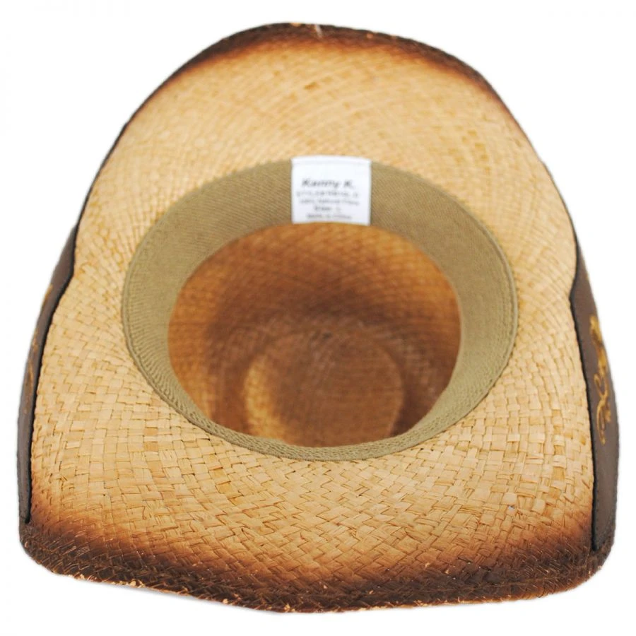 Wildflower Aged Straw Western Hat 5 Wildflower Aged Straw Western Hat - Image 3