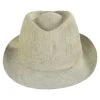 Stetson Linen Delave Trilby Fedora Hat