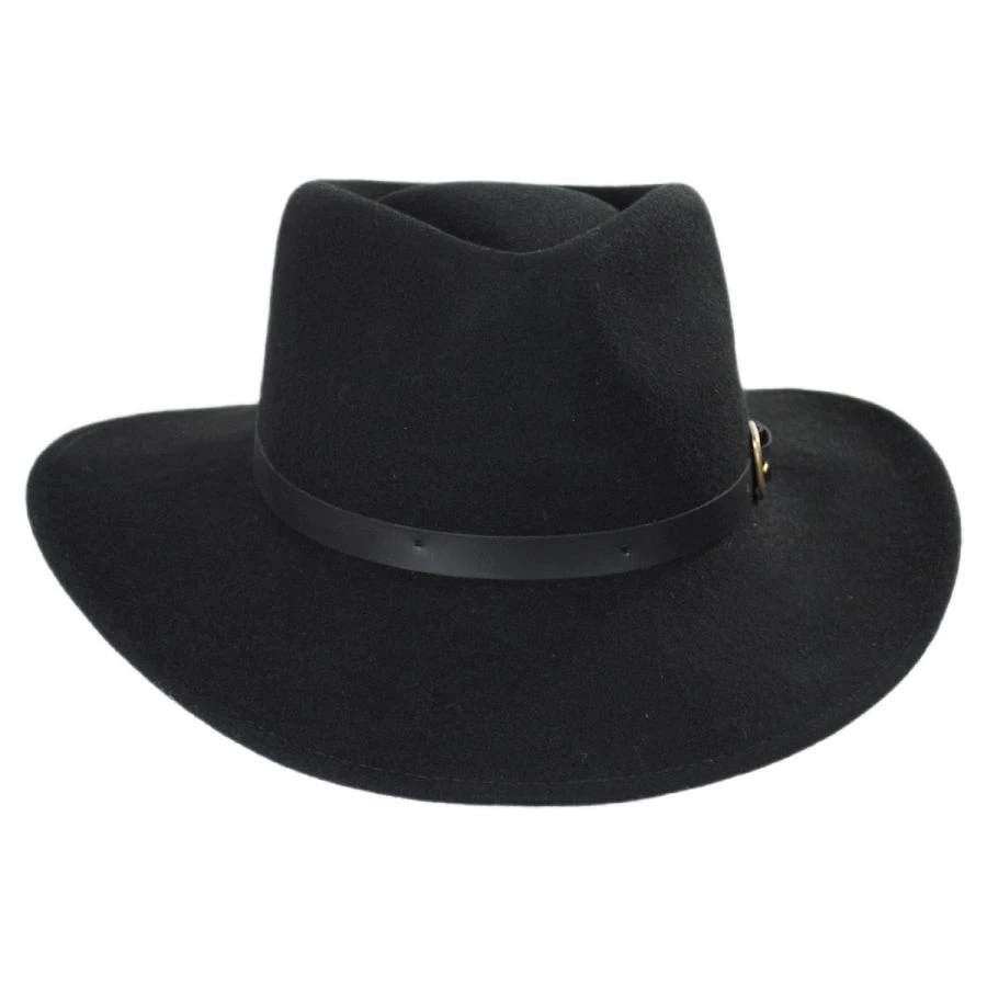Melbourne Crushable Wool Felt Outback Hat 3 Melbourne Crushable Wool Felt Outback Hat