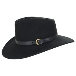 Alternative view of Melbourne Crushable Wool Felt Outback Hat