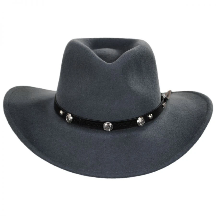 Wild Flush Wool Felt Western Hat 3 Wild Flush Wool Felt Western Hat