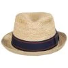 Golden Hill Raffia Straw Fedora Hat -Bailey Hat Shop 301973