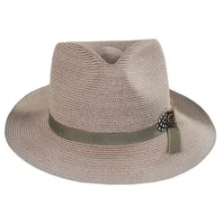 Aviator Hemp Straw Fedora Hat