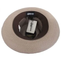 Aviator Hemp Straw Fedora Hat -Bailey Hat Shop 317093