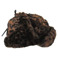 Kangol Leopard Trapper Hat -Bailey Hat Shop 318255