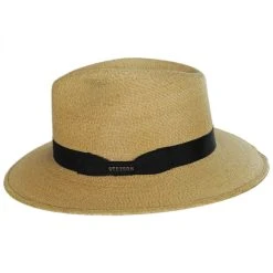 Stetson Trailhead Palm Straw Fedora Hat -Bailey Hat Shop 322842