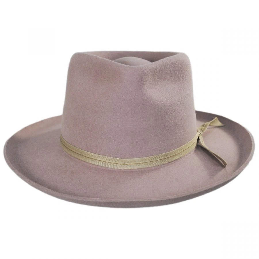 Zulu II Wool Felt Fedora Hat 3 Zulu II Wool Felt Fedora Hat
