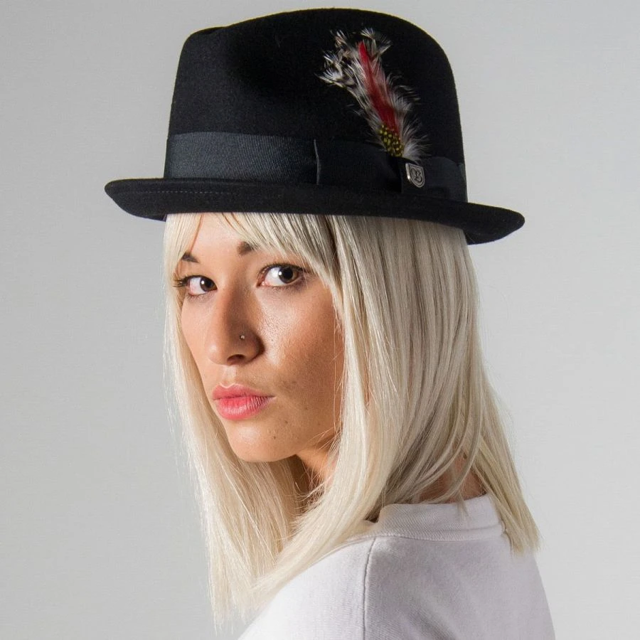 Gain Wool Felt Fedora Hat 5 Gain Wool Felt Fedora Hat - Image 3