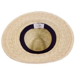 Explorer Palm Straw Safari Fedora Hat -Bailey Hat Shop 33596