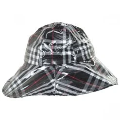 Plaid Wide Brim Rain Hat -Bailey Hat Shop 337127