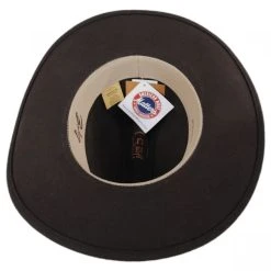 Bailey Chisolm Wool Litefelt Cattlemen Western Hat - Brown 7 Bailey Chisolm Wool Litefelt Cattlemen Western Hat - Brown -Bailey Hat Shop 338676