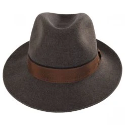 Desmond Crushable Wool Felt Fedora Hat