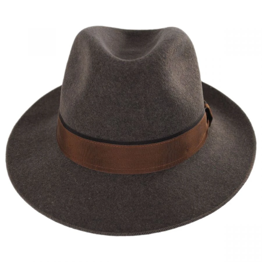 Desmond Crushable Wool Felt Fedora Hat 3 Desmond Crushable Wool Felt Fedora Hat