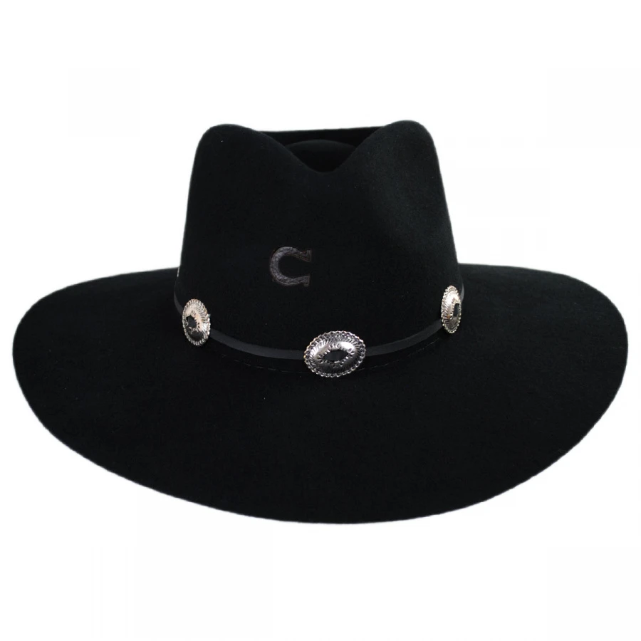 CHARLIE 1 HORSE Traveler Wool Felt Crossover Hat 3 CHARLIE 1 HORSE Traveler Wool Felt Crossover Hat