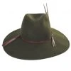 Trio Pheasant Feather Wool Felt Fedora Hat - Made To Order -Bailey Hat Shop 347199