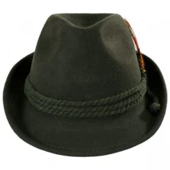 Alpine Wool Felt Fedora Hat