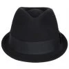 Dekker Crushable Wool Felt Trilby Fedora Hat