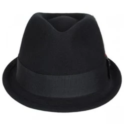Dekker Crushable Wool Felt Trilby Fedora Hat