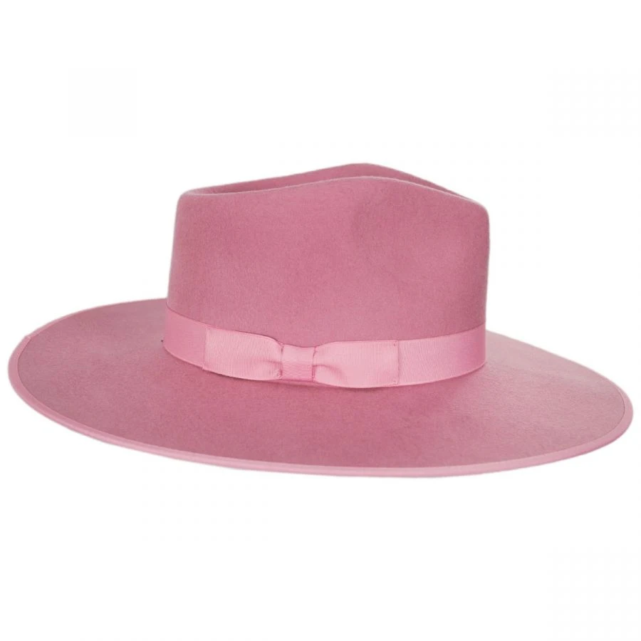 Wool Felt Rancher Fedora Hat 4 Wool Felt Rancher Fedora Hat - Image 2